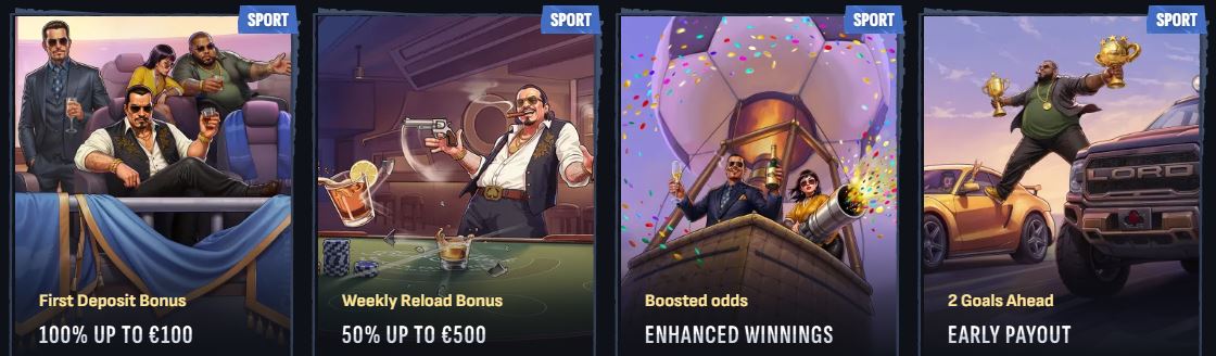 Get deposit bonuses boosted odds and early payout promotions